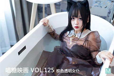 VOL.125 棕色透明女仆 - 封面图