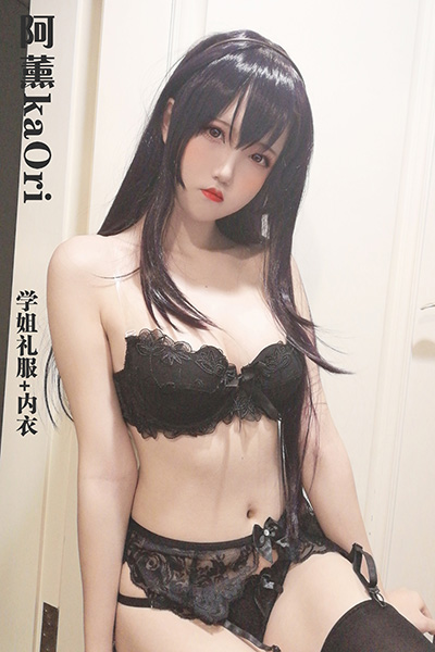 [阿薰kaOri] N011 学姐礼服+内衣 [9P-17M]