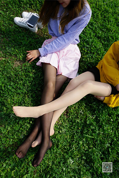 [妖精视觉] 2018.05.25 《交错的双色丝袜》蕾蕾&妞妞