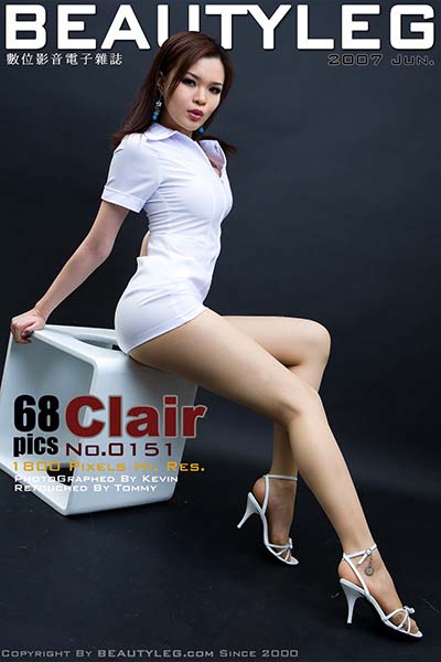 [Beautyleg_美腿写真] 2007.06.01 No.151 Clair
