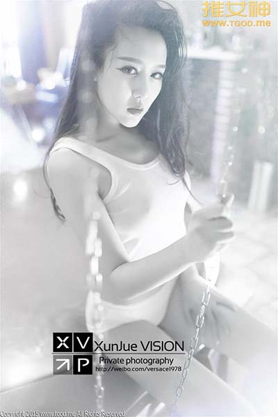 [TGOD推女神] 2015.04.04 个性性感写真 猪圈圈的福利降临 - 封面图