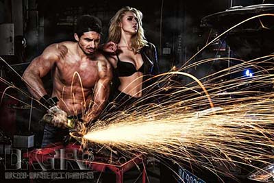 [TGOD推女神] 2016.03.01 时尚修车工 拍摄花絮特辑 - 封面图