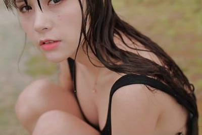 [BoLoLi波萝社] 2017.08.03 BLV004 黑白连体衣视频写真 夏美酱