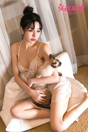 No.353 少女与猫 baby - 封面图