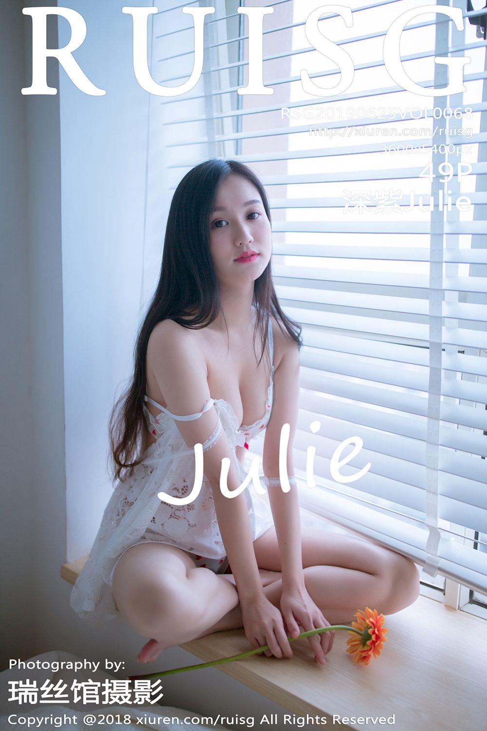 [RuiSG瑞丝馆] 2019.06.25 Vol.068 深紫Julie 草帽女孩系列
