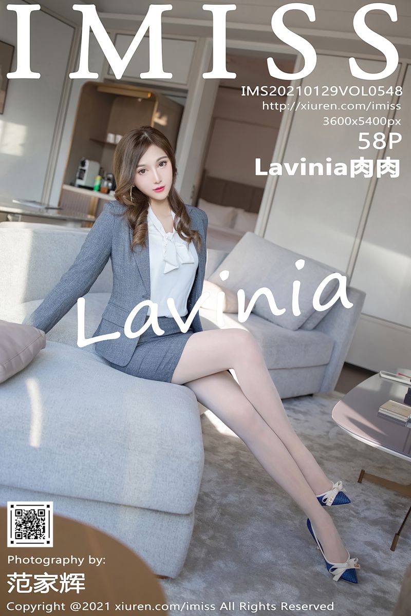 [IMiss爱蜜社] 2021.01.29 Vol.548 Lavinia肉肉 秘书职业OL系列