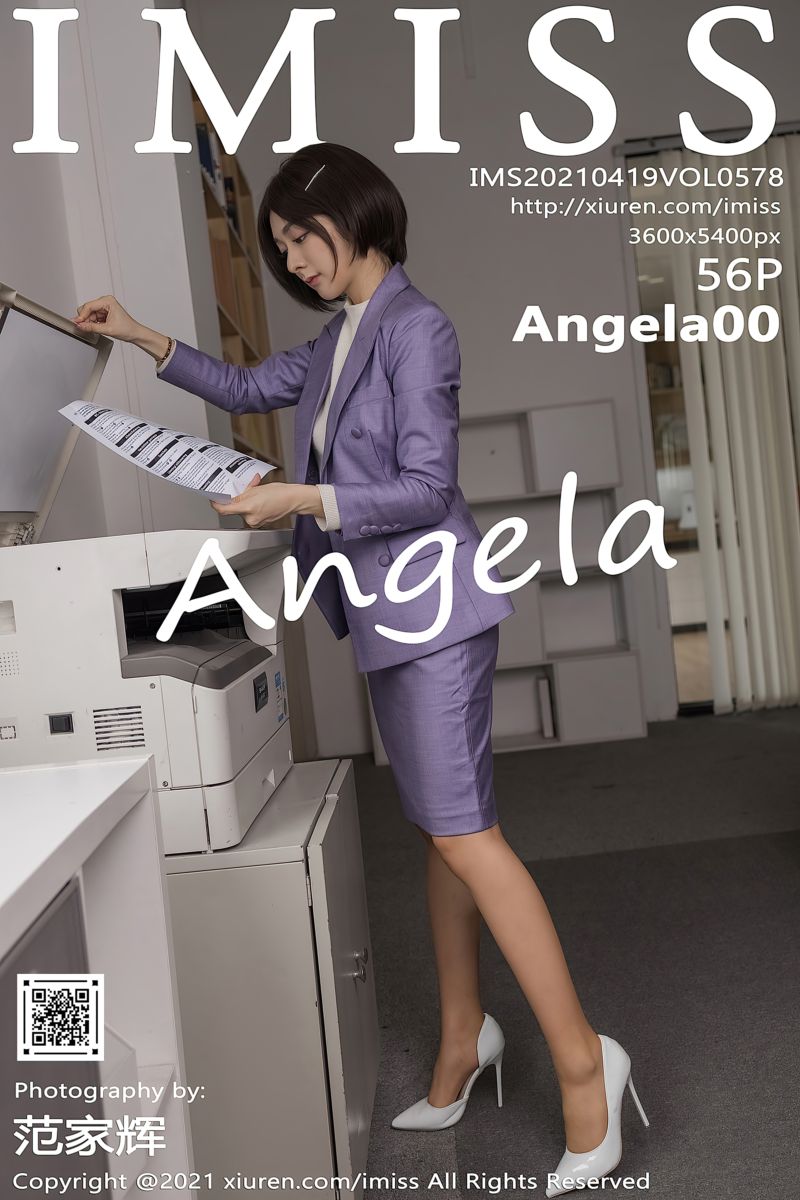 [IMiss爱蜜社] 2021.04.19 Vol.578 Angela00 职场制服系列