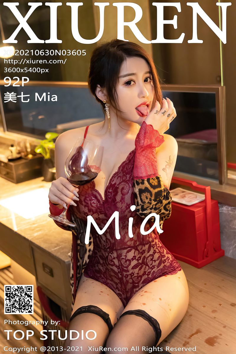 [XiuRen秀人网] 2021.06.30 No.3605 美七 Mia 酒店剧情主题