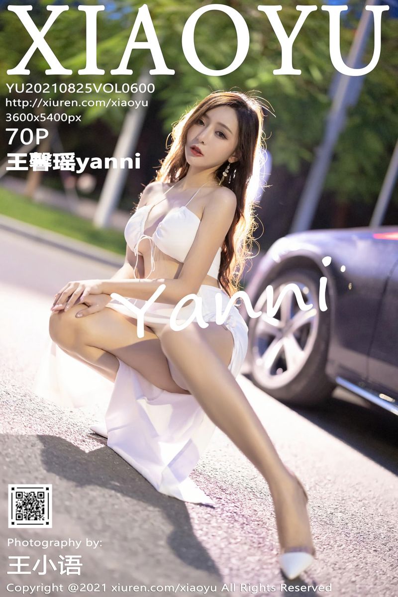 [XiaoYu语画界] 2021.08.25 Vol.600 王馨瑶yanni 精致镂空内衣