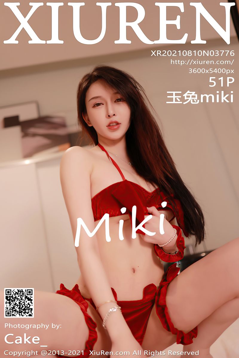 [XiuRen秀人网] 2021.08.10 No.3776 玉兔miki 猩红兔耳装服饰