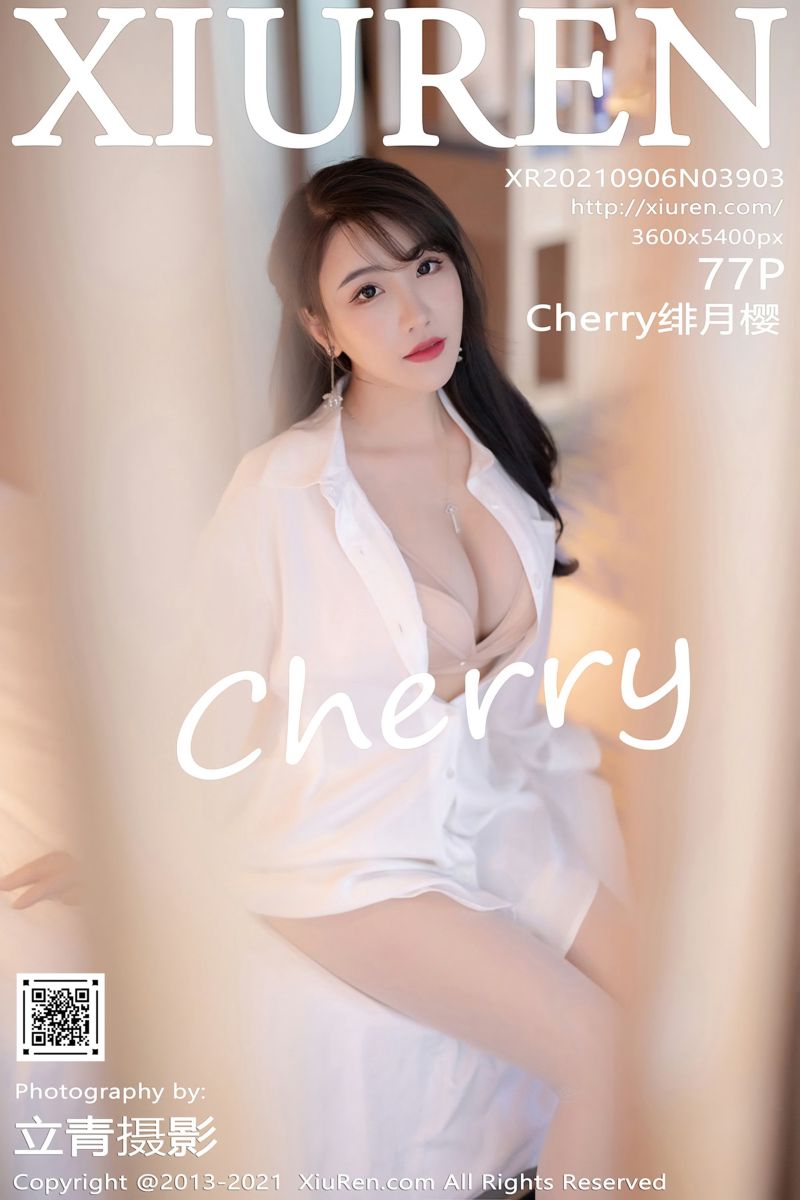[XiuRen秀人网] 2021.09.06 No.3903 Cherry绯月樱 洁白服饰与灵动丝袜