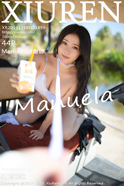 [XiuRen秀人网] 2019.12.18 No.1859 Manuela玛鲁娜 美国旅拍写真 - 封面图