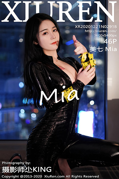 [XiuRen秀人网] 2020.12.21 No.2918 美七Mia 情趣皮衣制服系列
