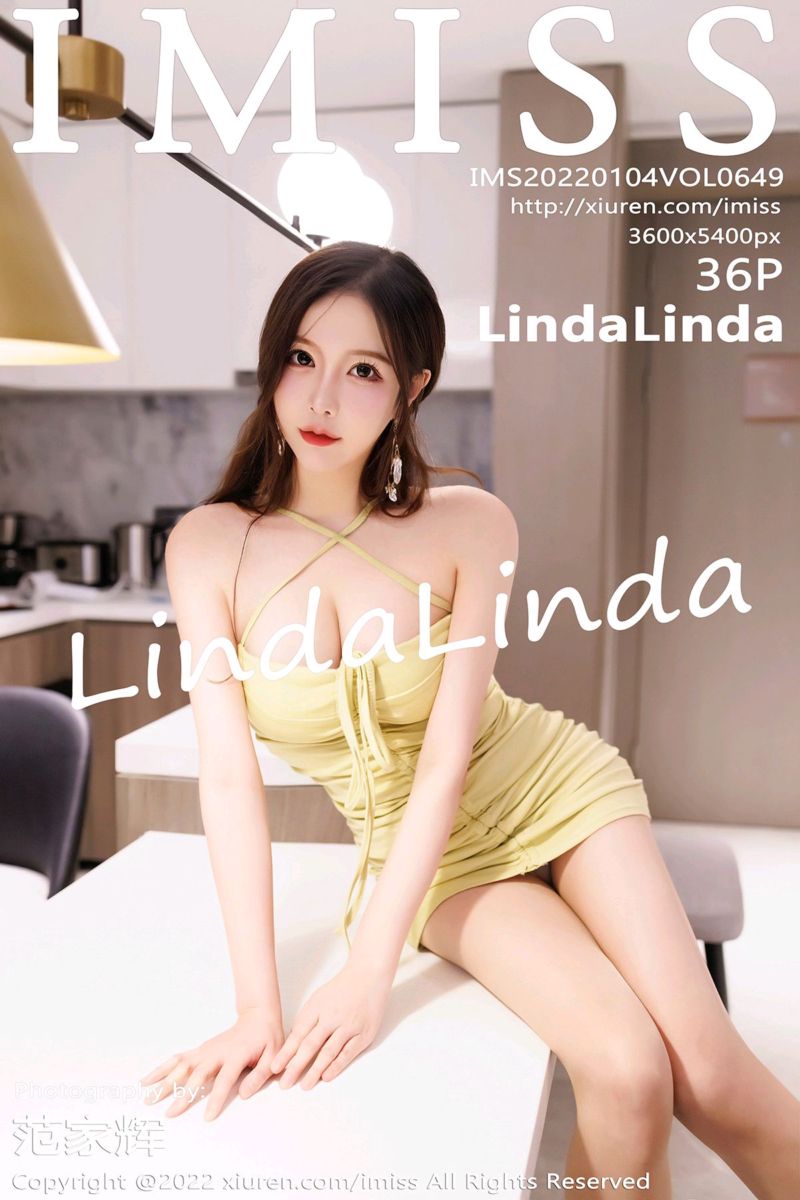 [IMiss爱蜜社] 2022.01.04 Vol.649 indaLinda 黄色短裙与极致原色丝袜