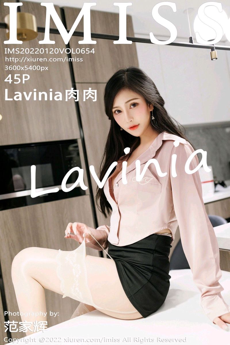 [IMiss爱蜜社] 2022.01.20 Vol.654 Lavinia肉肉 粉色长袖T恤