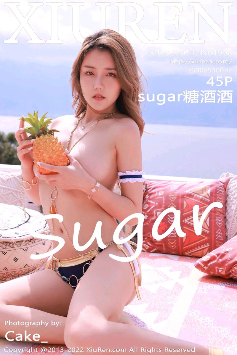 [XiuRen秀人网] 2022.05.12 No.4998 Sugar糖酒酒 蓝色比基尼