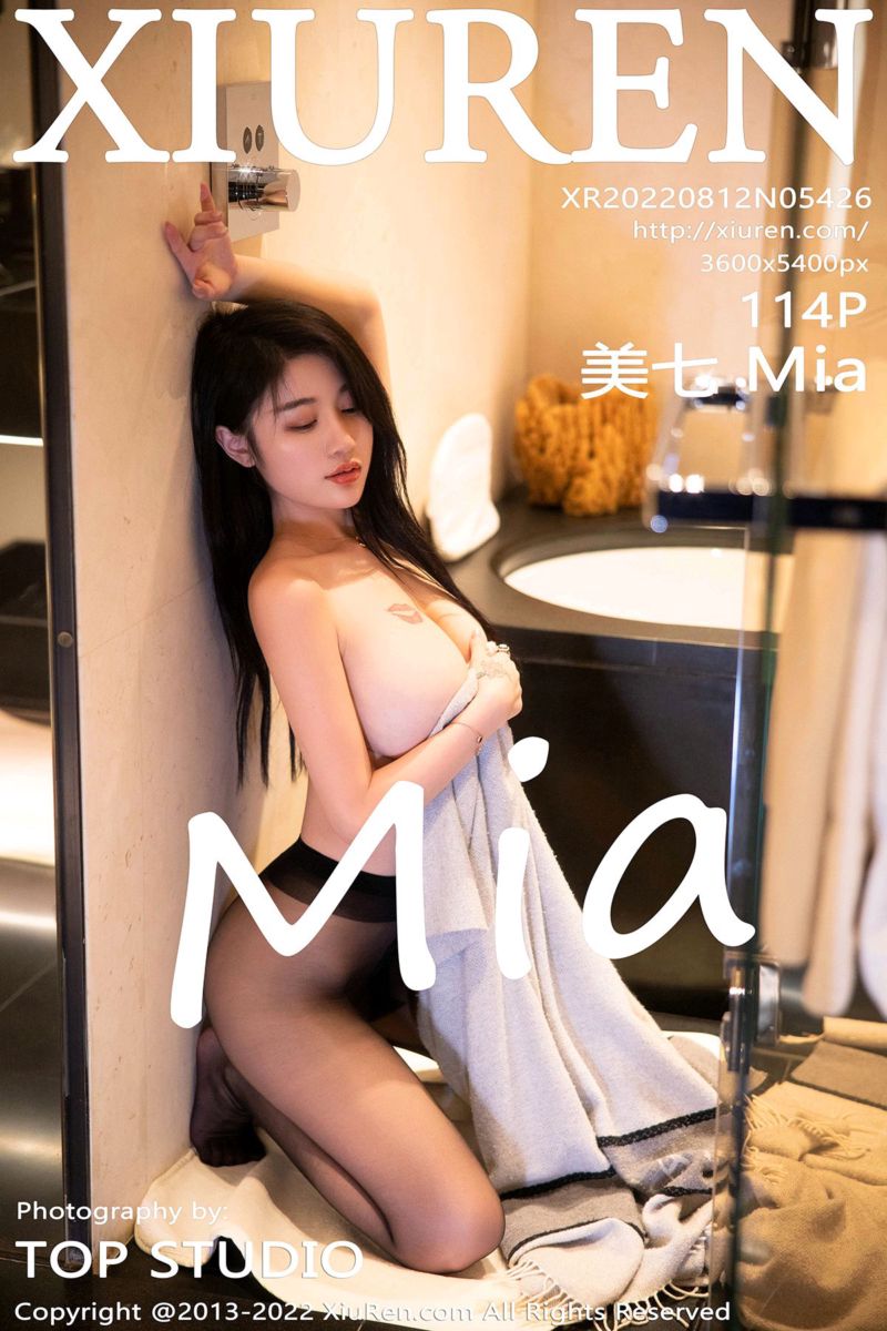 [XiuRen秀人网] 2022.08.12 No.5426 美七 Mia 西双版纳旅拍-淡红色连衣长裙