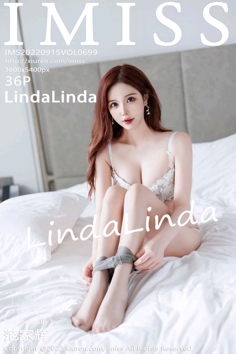 [IMiss爱蜜社] 2022.09.15 Vol.699 LindaLinda 暖色连衣裙