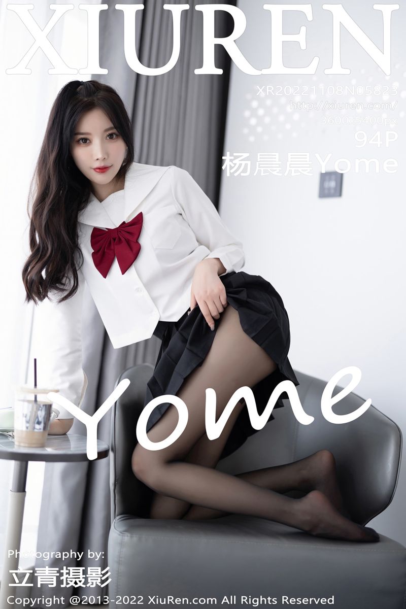 [XiuRen秀人网] 2022.11.08 No.5823 杨晨晨Yome 白T黑色短裙