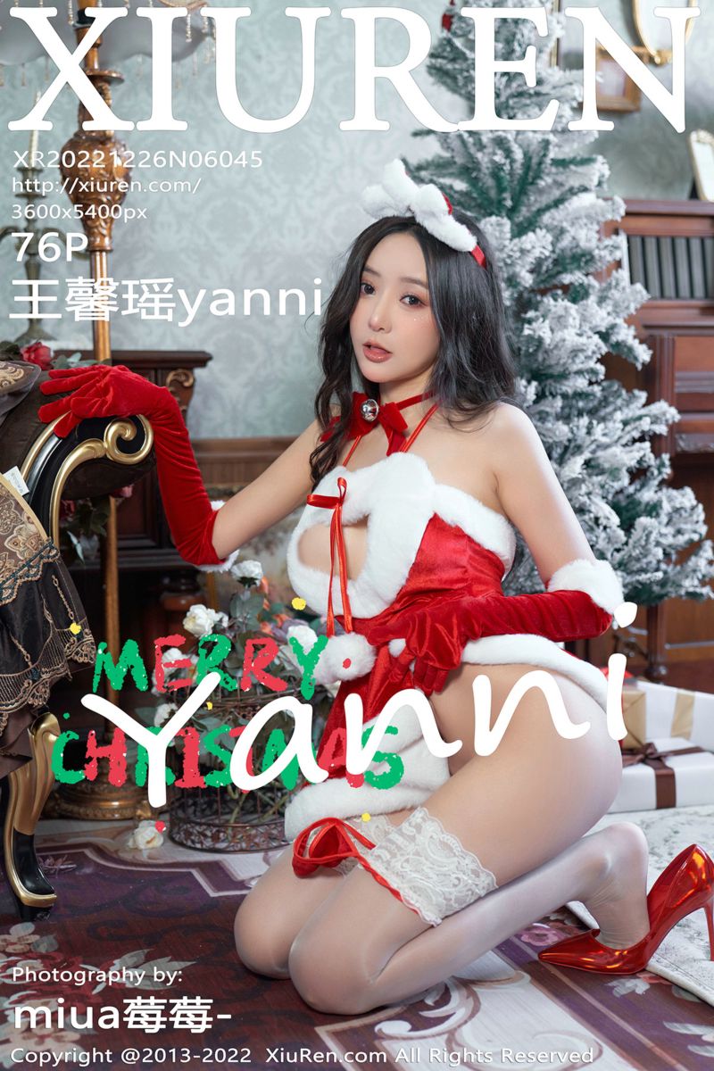 [XiuRen秀人网] 2022.12.26 No.6045 王馨瑶yanni 圣诞主题