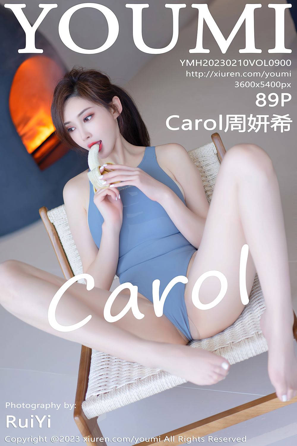 [YouMi尤蜜荟] 2023.02.10 Vol.900 Carol周妍希 大理旅拍 - 封面图