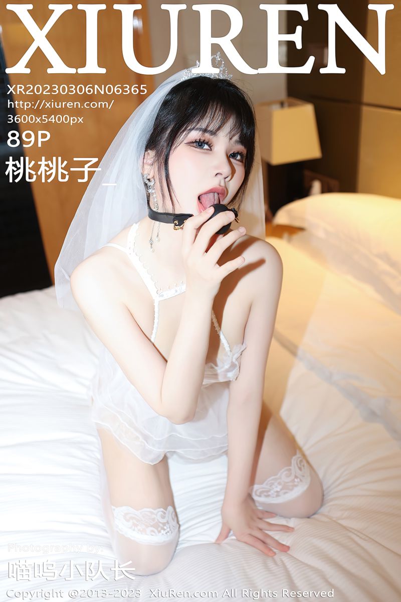 [XiuRen秀人网] 2023.03.06 No.6365 桃桃子_ 白色蕾丝婚纱
