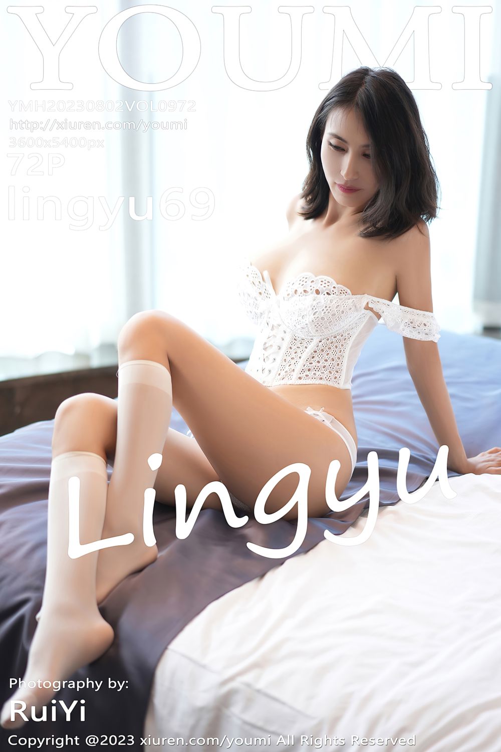 [YouMi尤蜜荟] 2023.08.02 Vol.972 lingyu69 白色蕾丝内衣