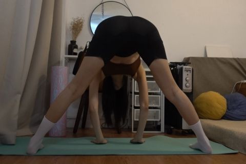 第321课 柔术 一字马 倒立 - 封面图