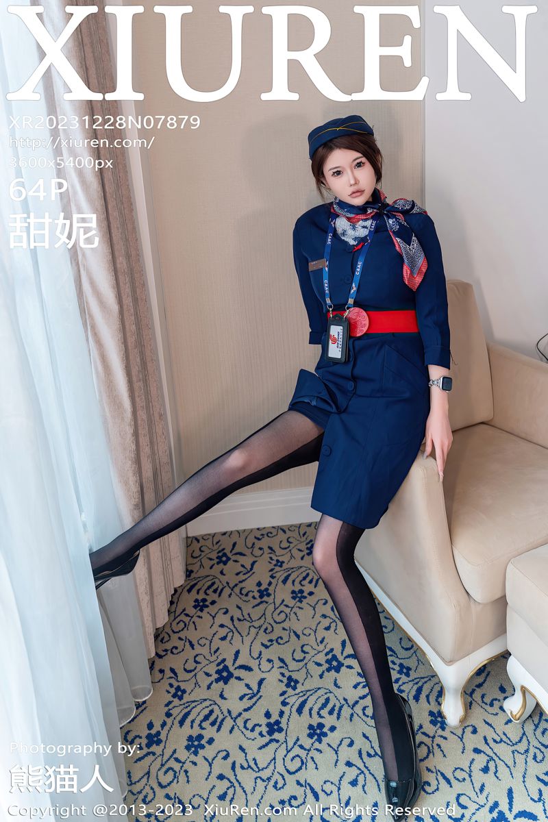 [XiuRen秀人网] 2023.12.28 No.7879 甜妮 连体服丝袜