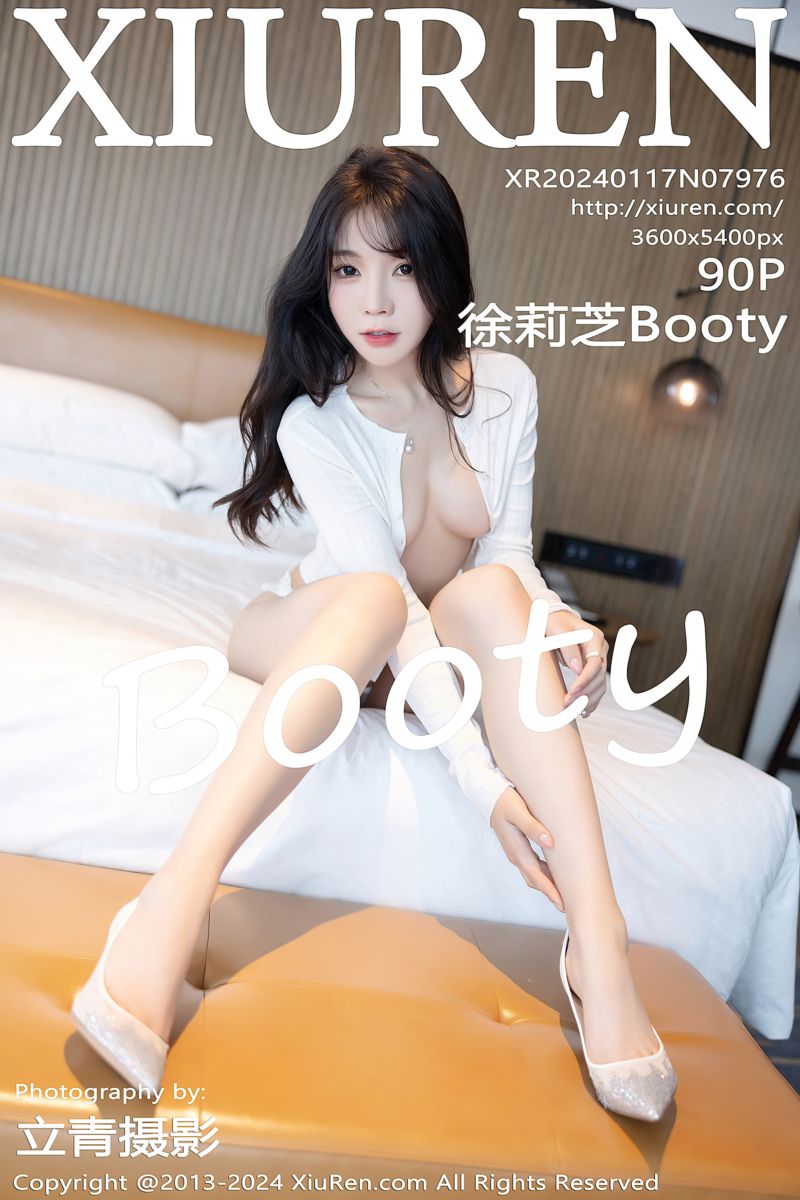[XiuRen秀人网] 2024.01.17 No.7976 徐莉芝Booty 淡蓝色连衣短裙