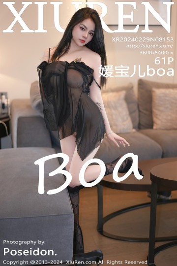 No.8153 媛宝儿boa 黑色薄纱情趣服饰 - 封面图