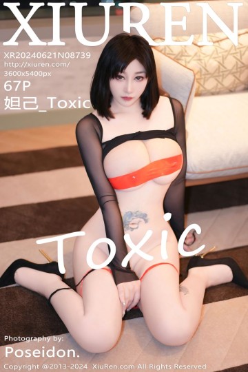No.8739 妲己_Toxic 黑色轻透服饰 - 封面图