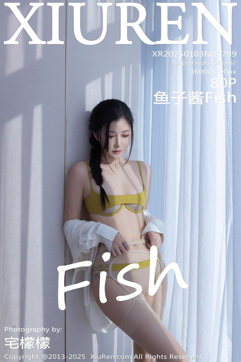 [XiuRen秀人网] 2025.01.03 No.9709 鱼子酱Fish 白色衬衫
