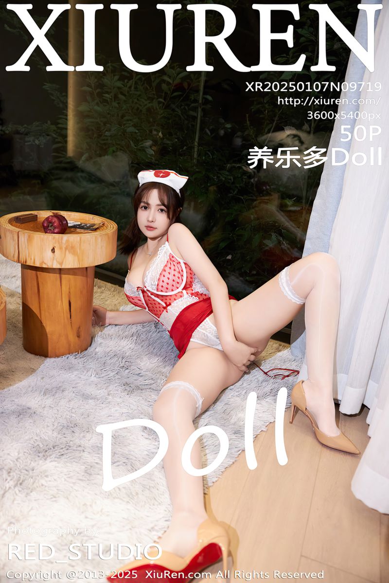 [XiuRen秀人网] 2025.01.07 No.9719 养乐多Doll 红色护士装扮