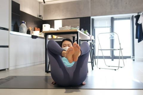 第896课 瑜伽 腿部 - 封面图